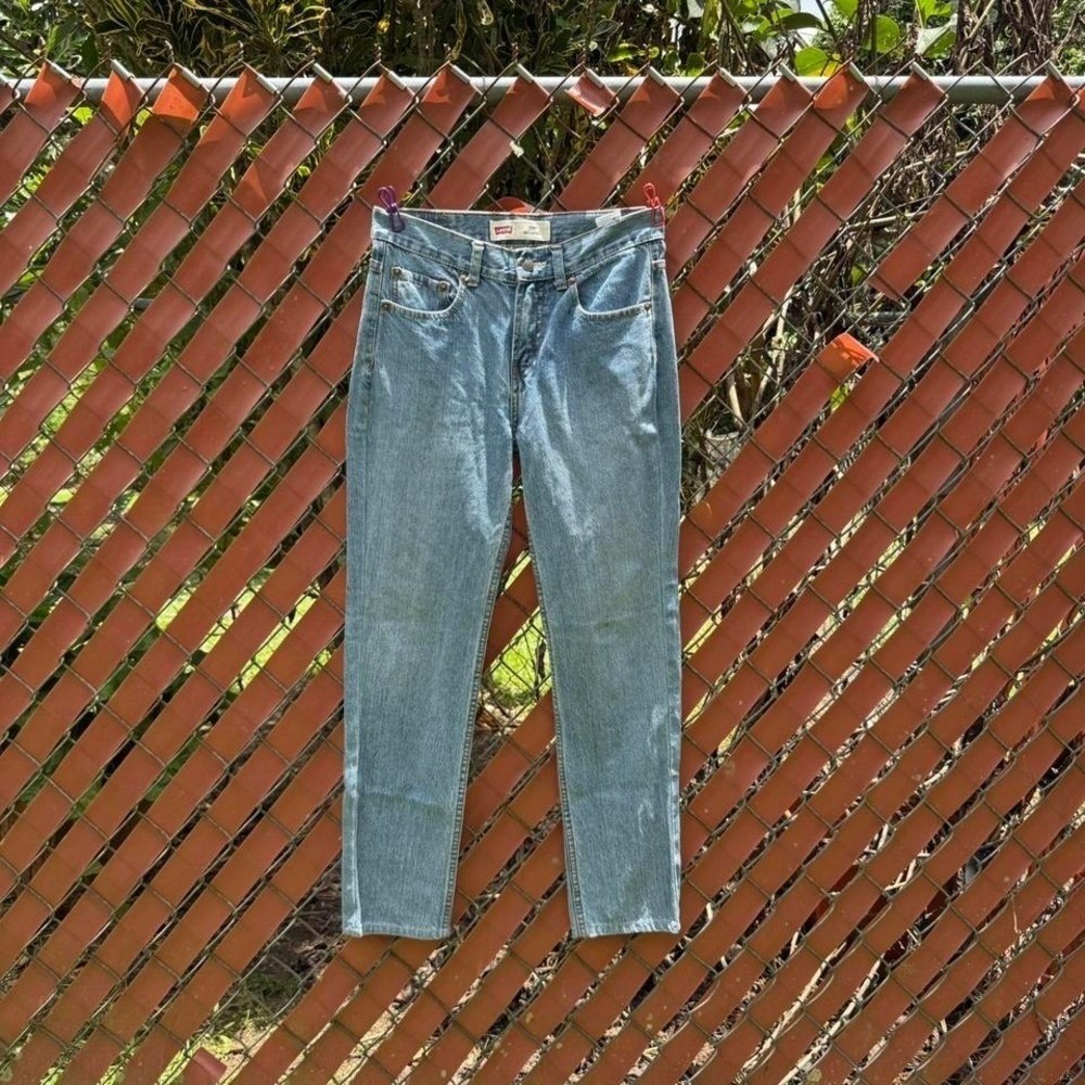 Levi's 550 Youth 2000s Relaxed Fit Jeans Light Wash‎ W27 L29 (18 Slim) Denim